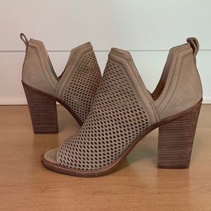 Vince Camuto Suede Bootie Heels (size 8.5)